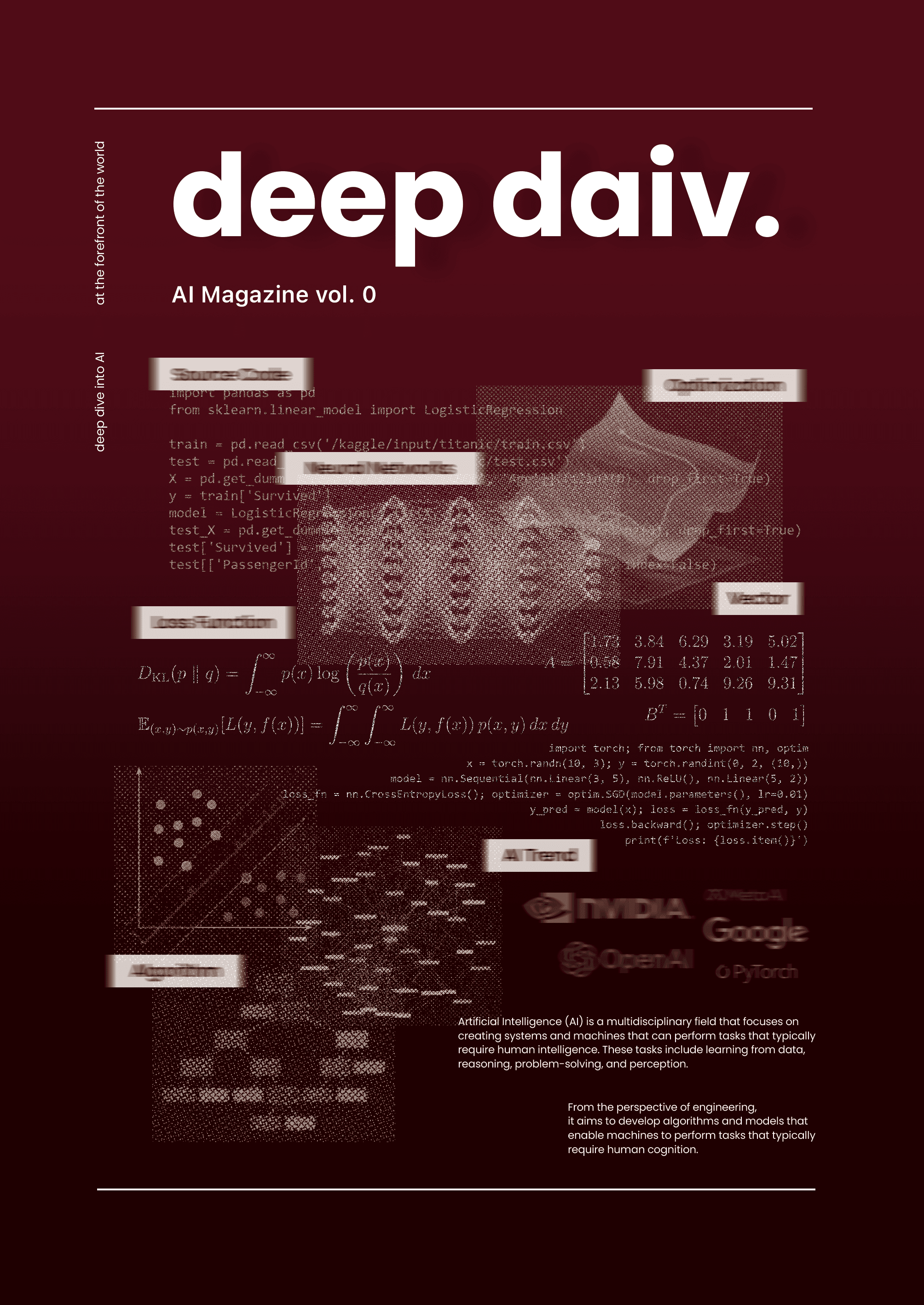 deep daiv. vol. 0 <AI> cover